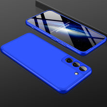 Load image into Gallery viewer, Varyfun 3 in 1 Full Protection Matte Texture Hard Plastic Cover With Tempered Protective Film For Samsung Galaxy - {{ shop_name}} varyfun

