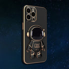 Creative Astronaut Bracket Camera All-inclusive Electroplating Process Phone Case For iPhone 14 13 12 Pro Max - {{ shop_name}} varyfun