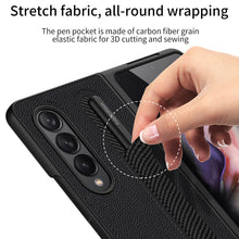 Load image into Gallery viewer, Luxury Leather Shockproof Pen Slot Case For Samsung Z Fold 3 5G - {{ shop_name}} varyfun
