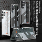 Electroplated Clear Phone Case With Luxury Wristband Holder For Samsung Galaxy S23 Ultra Plus - {{ shop_name}} varyfun