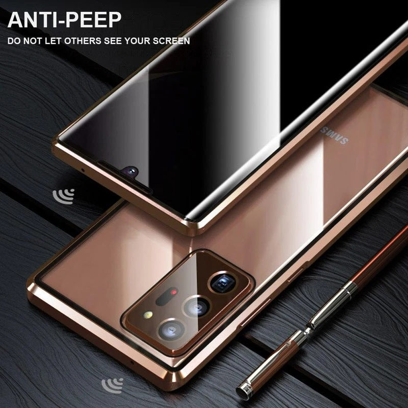 2022 Samsung Magnetic Double-Sided Protection Tempered Glass Phone Case - {{ shop_name}} varyfun