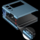Samsung Galaxy Z Flip 3 Magnetic Brushed Metal Anti-fall Protective Cover - {{ shop_name}} varyfun
