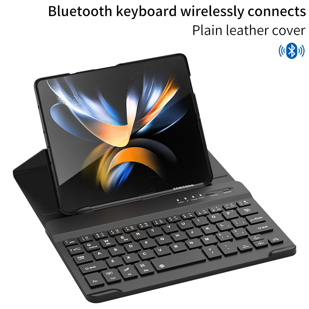 Bluetooth 3.0 Keyboard Magnetic All-inclusive Leather Cover For Samsung Galaxy Z Fold3 Fold4 5G Come With keyboard+Holster Bracket+Phone Case+Capacitive Pen - {{ shop_name}} EasyOutdoor
