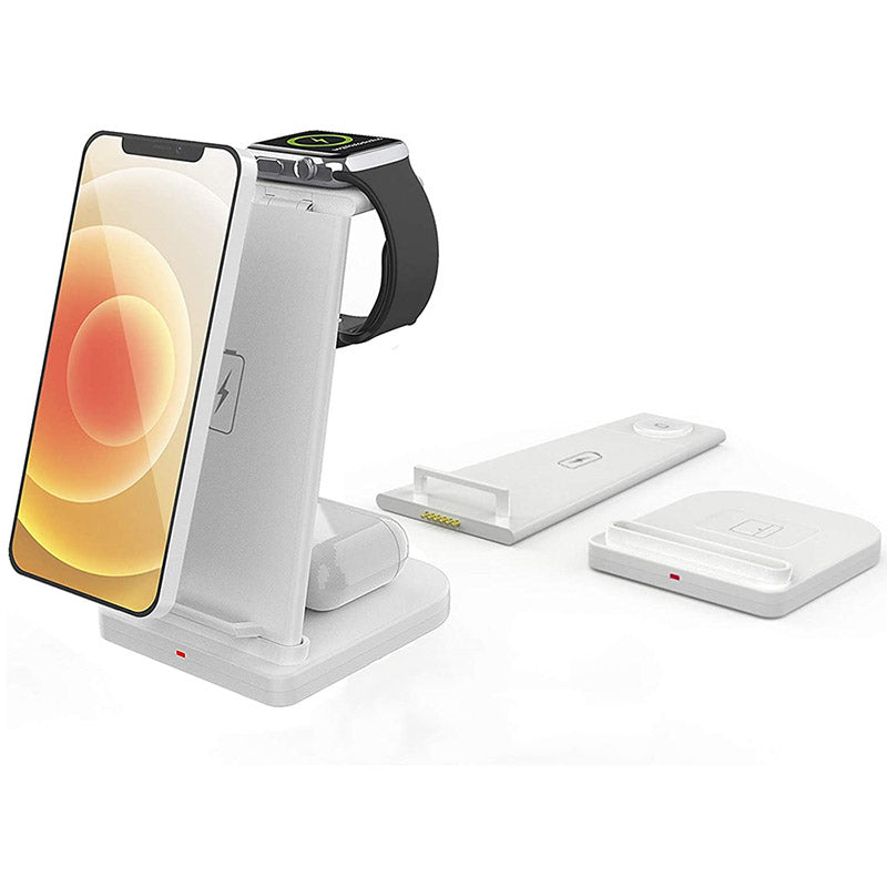 3-in-1 Wireless Charger With MagSafe For Apple Watch 7 6 SE 5 4 iPhone 13 12 11 XS XR X 8 Airpods Pro - {{ shop_name}} varyfun
