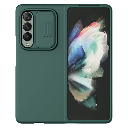 Luxury Camera Camshield Slide Silky Silicone Protective Cover For Samsung Galaxy Z Fold 3 5G - {{ shop_name}} varyfun