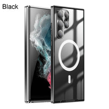Load image into Gallery viewer, Magnetic Magsafe Metal Case for Samsung Galaxy Note20 Ultra S23 S22 S21 Ultra Plus - {{ shop_name}} varyfun
