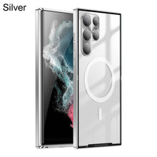 Load image into Gallery viewer, Magnetic Magsafe Metal Case for Samsung Galaxy Note20 Ultra S23 S22 S21 Ultra Plus - {{ shop_name}} varyfun
