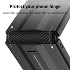 NEWEST Ultra-thin Frosted Magnetic Stand Cover For Samsung Galaxy Z Flip 4 5G - {{ shop_name}} varyfun