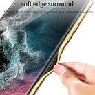 2022 Luxury Leather Camera All-inclusive Electroplating Process Cover For Sumsang Galaxy S22 S21 Ultra Plus - {{ shop_name}} varyfun