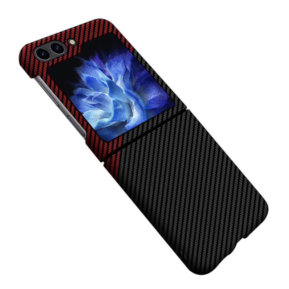 Samsung Galaxy Z Flip5 | Carbon Fiber Phone Case - mycasety2023 Mycasety