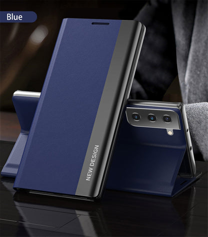 Samsung Galaxy Note Series Flip Case Luxury Magnetic Leather Kickstand Shockproof Cover - {{ shop_name}} varyfun