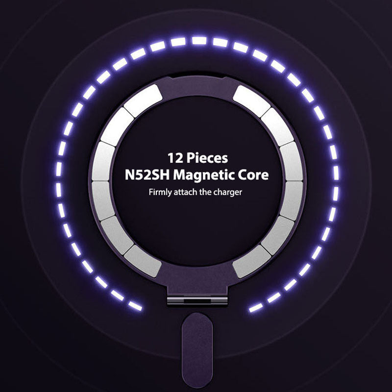 Invisible Magnetic MagSafe Bracket Anti-fall Phone Case For Samsung Galaxy S23 Ultra Plus Support Wireless Charging - mycasety2023 Mycasety