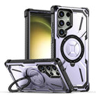 Metal Armor Four Corners Anti-Fall Magnetic Phone Case For Samsung Galaxy - {{ shop_name}} varyfun