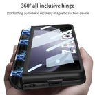 Magnetic Hinge S Pen Slot Ultra-Thin Phone Case With Back Screen Protector For Samsung Galaxy Z Fold 5/4/3 5G - mycasety2023 Mycasety