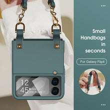 Load image into Gallery viewer, Exquisite Handbags Fashion Style Cover For Samsung Galaxy Z Flip3 Flip4 5G With Back Screen Protector - {{ shop_name}} EasyOutdoor
