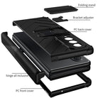 2022 Magnetic Armor All-included Protective Cover With Hinge Holder For Samsung Galaxy Z Fold 3 5G - {{ shop_name}} varyfun