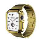 Luxury Metal Case Strap For Apple Watch Series 49/45/44/42/41/40/38 mm - mycasety2023 Mycasety