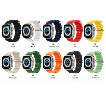 Newest Sport Ocean Bands For iWatch Apple Watch Ultra SE Series 8/7/6/5/4/3/2/1 - {{ shop_name}} varyfun
