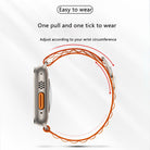 Newest Nylon Sport Solo Loop Woven Wristband For iWatch Series 8/7/6/5/4/3/2/1/SE/Ultra - {{ shop_name}} GiftJupiter