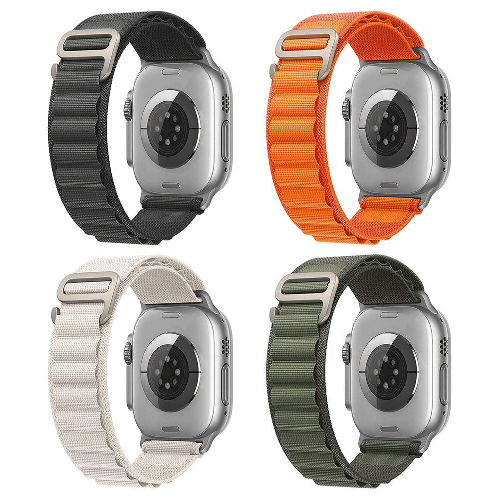 Newest Nylon Sport Solo Loop Woven Wristband For iWatch Series 8/7/6/5/4/3/2/1/SE/Ultra - {{ shop_name}} GiftJupiter