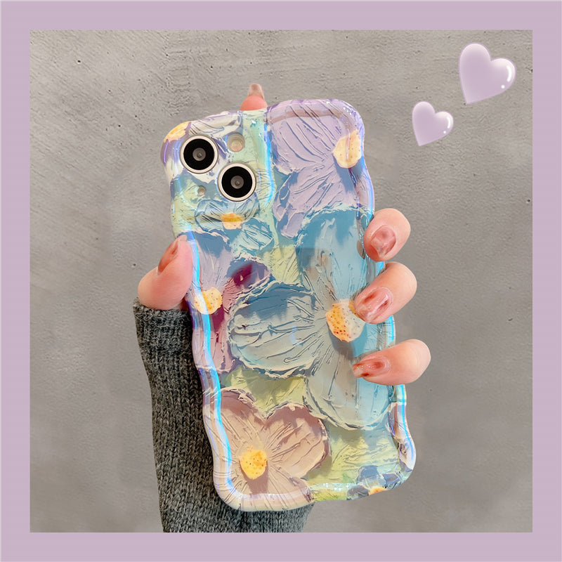 French Vintage Oil Painting Flowers iPhone Case - {{ shop_name}} varyfun