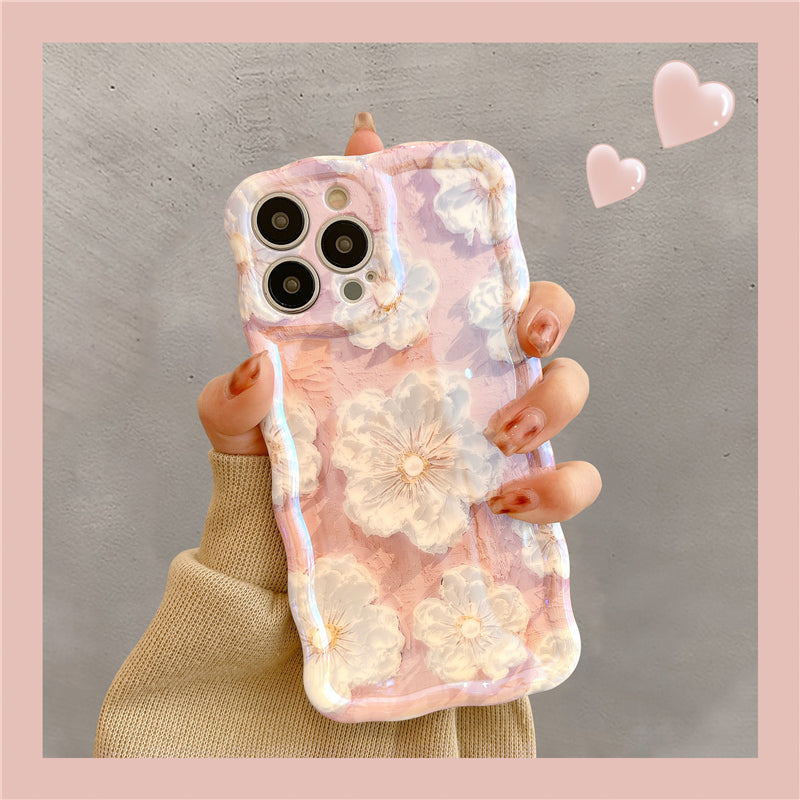 French Vintage Oil Painting Flowers iPhone Case - {{ shop_name}} varyfun