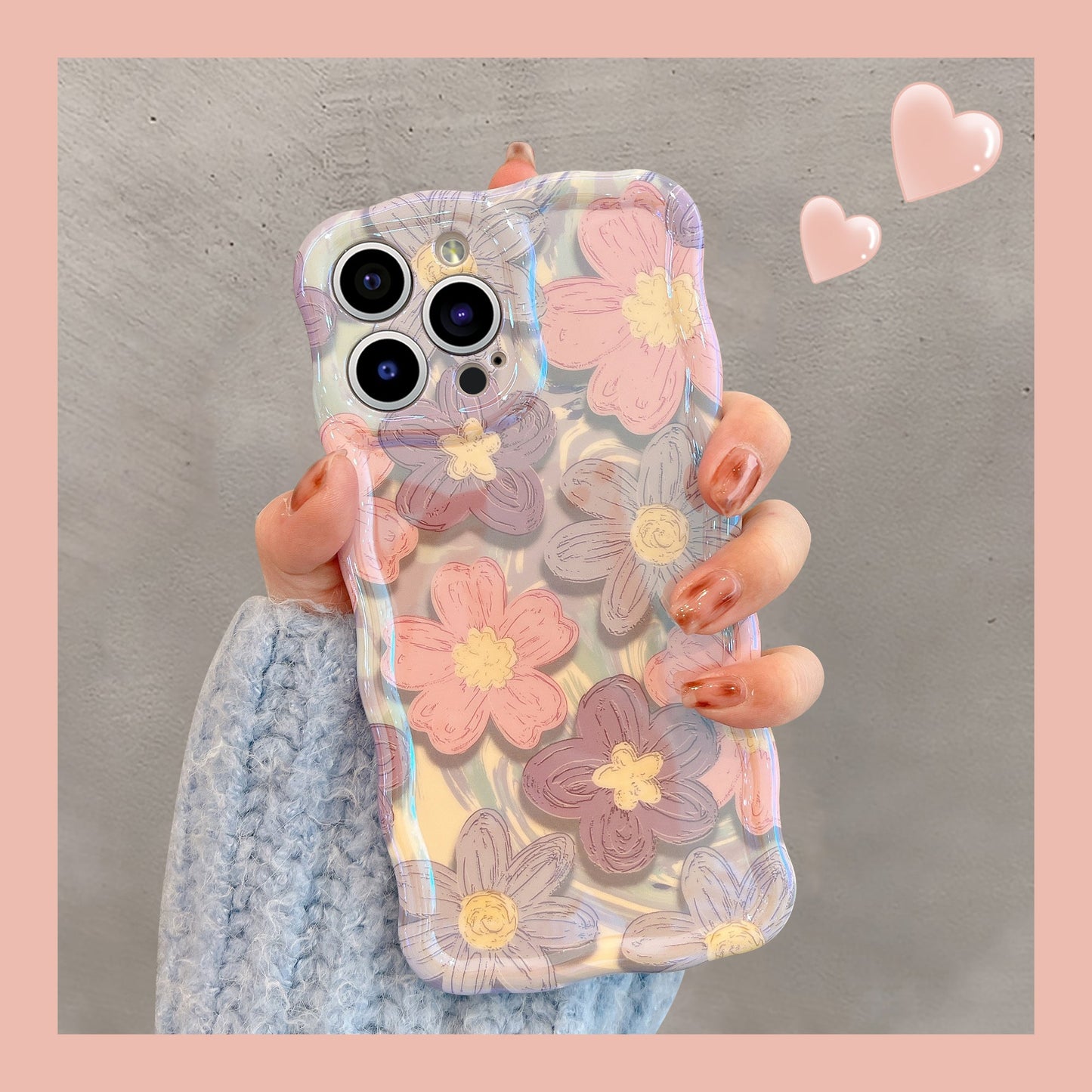 French Vintage Oil Painting Flowers iPhone Case - {{ shop_name}} varyfun