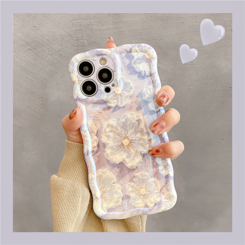 French Vintage Oil Painting Flowers iPhone Case - {{ shop_name}} varyfun