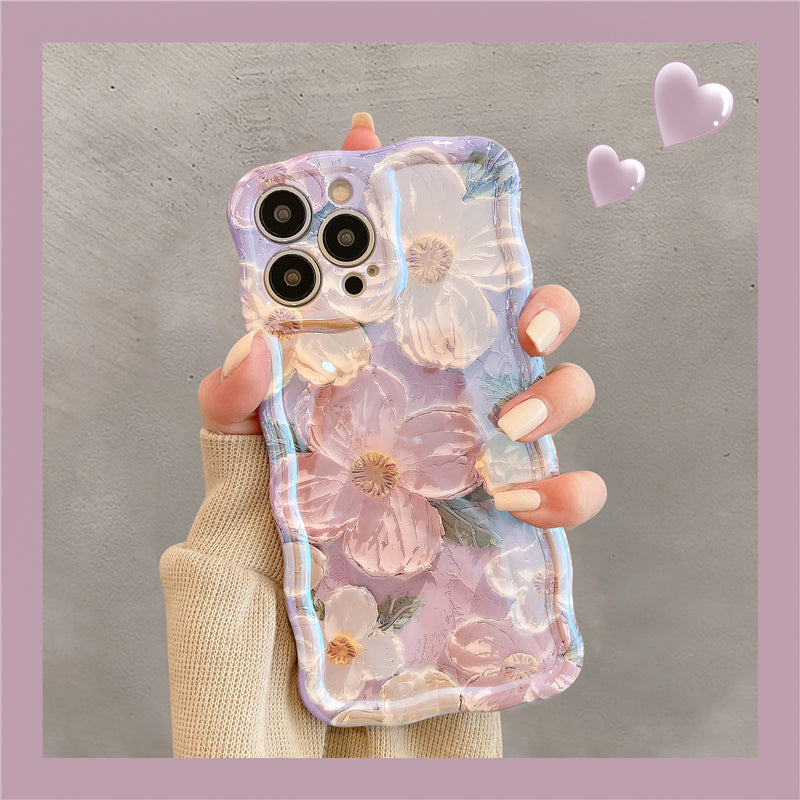 French Vintage Oil Painting Flowers iPhone Case - {{ shop_name}} varyfun