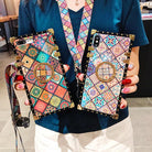 High Quality Bohemian Lanyard Ring Phone Case For Samsung - {{ shop_name}} varyfun