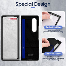 Load image into Gallery viewer, Electorplated Leather Soft Shell For Samsung Galaxy S23 Ultra Z Flip3/4 Fold3/4 Series - {{ shop_name}} varyfun
