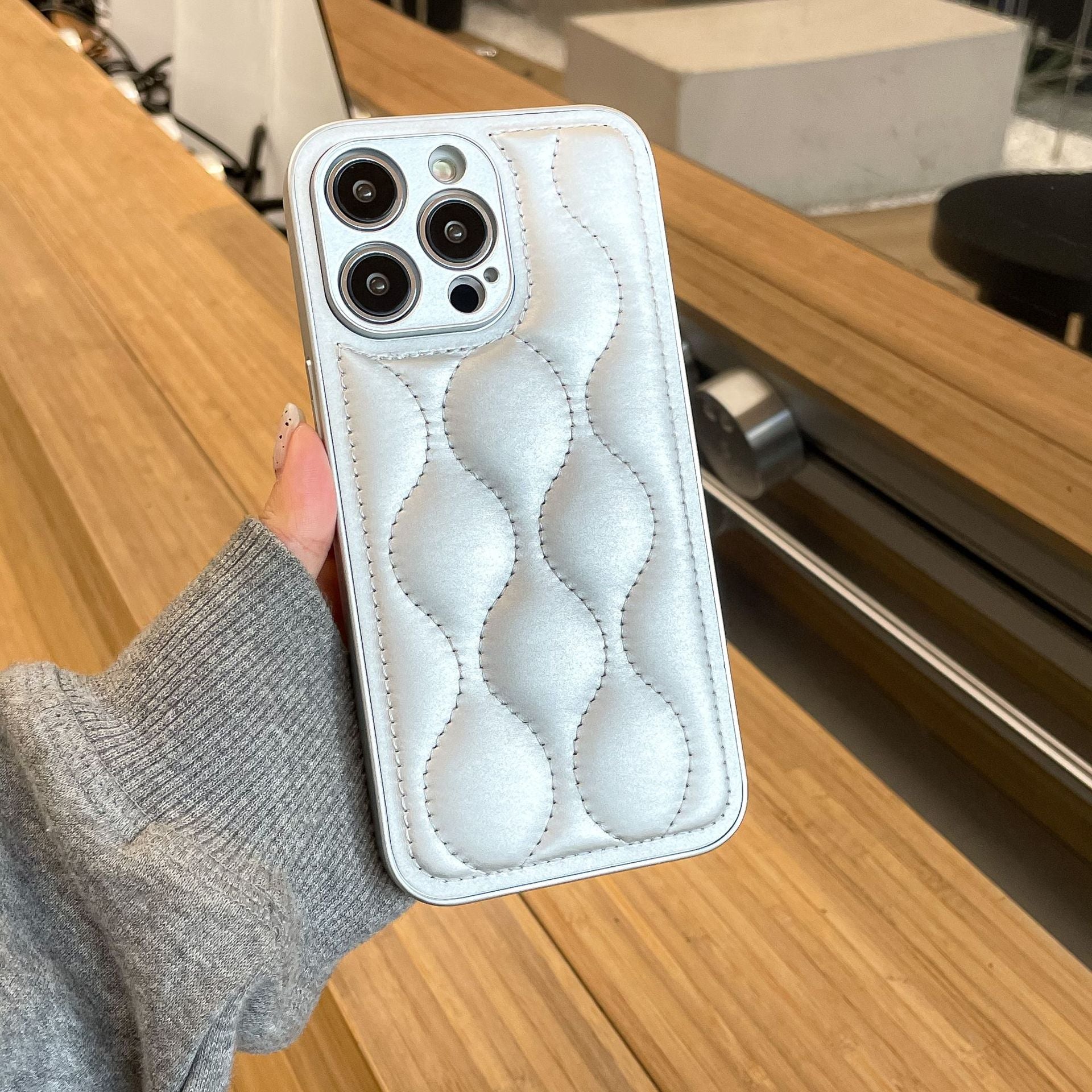 Luxury Puffer Air Phone Case For iPhone Series - {{ shop_name}} varyfun