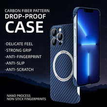 Load image into Gallery viewer, Hot Sale Carbon Fiber Magnetic Case for iPhone - mycasety2023 Mycasety
