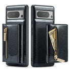 Luxury Magnetic All-inclusive Protective Cover With Card Holder For Google Pixel 7 8 Series - mycasety2023 Mycasety