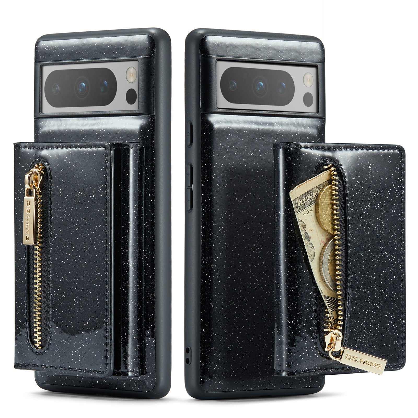 Luxury Magnetic All-inclusive Protective Cover With Card Holder For Google Pixel 7 8 Series - mycasety2023 Mycasety