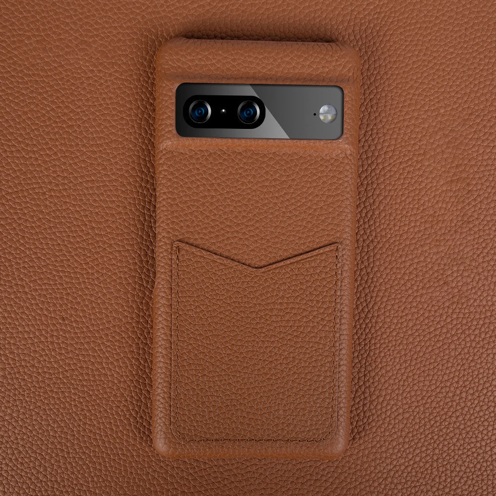Luxury Leather All-inclusive Protective Cover With Card Holder For Google Pixel 7 Series - mycasety2023 Mycasety