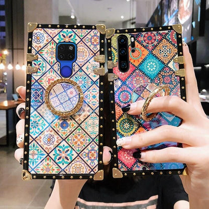 High Quality Bohemian Lanyard Ring Phone Case For Samsung - {{ shop_name}} varyfun