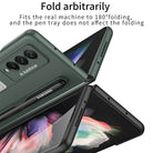 Magnetic Stand Holder Pen Slot Hard Protective Case For Samsung Z Fold 3 5G - {{ shop_name}} varyfun