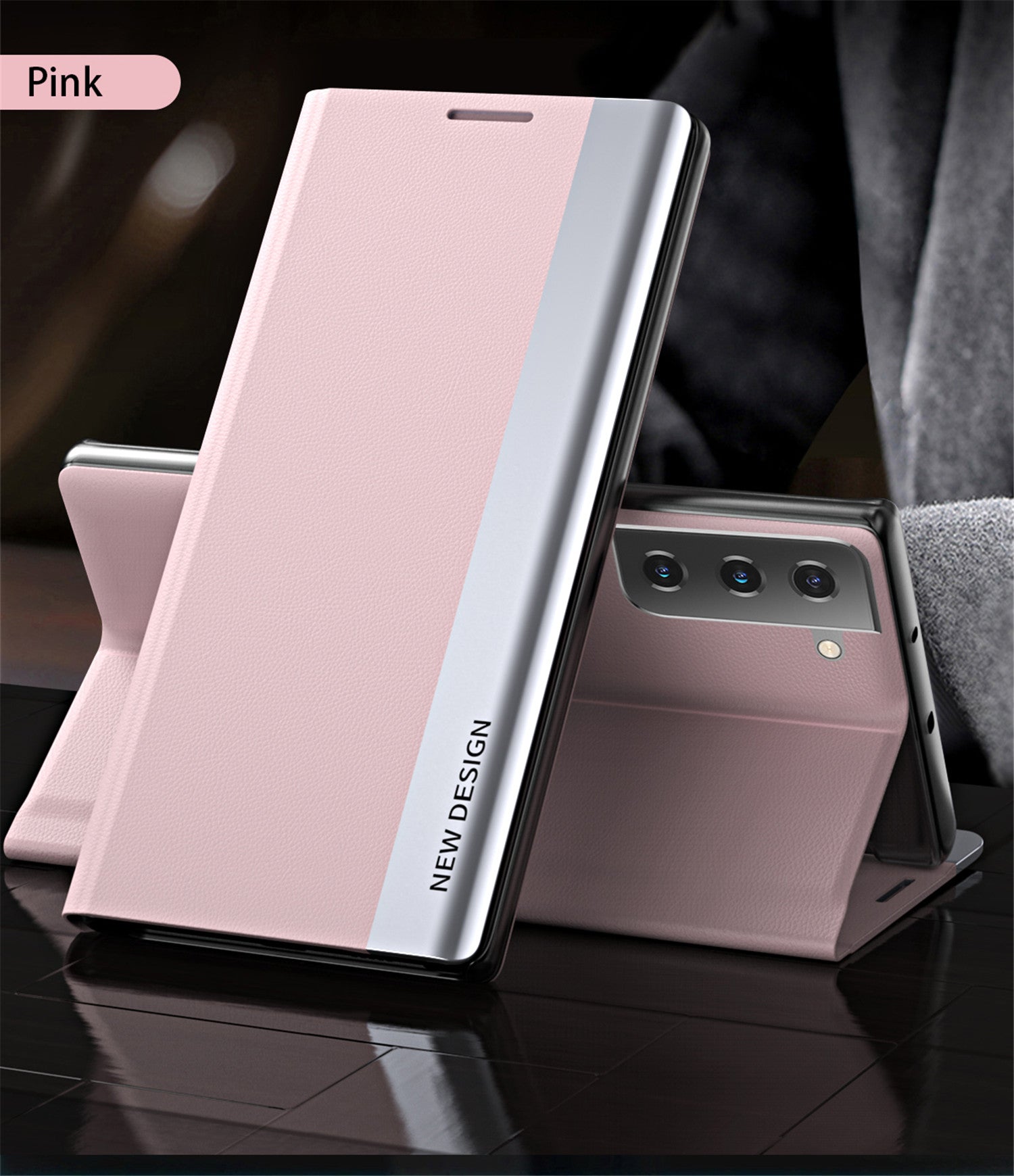 Samsung Galaxy Flip Case Luxury Magnetic Leather Kickstand Shockproof Cover - {{ shop_name}} varyfun