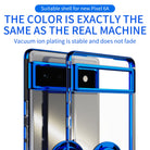 Electroplating Clear Ring Holder Phone Case For Google Pixel 7 Series - mycasety2023 Mycasety