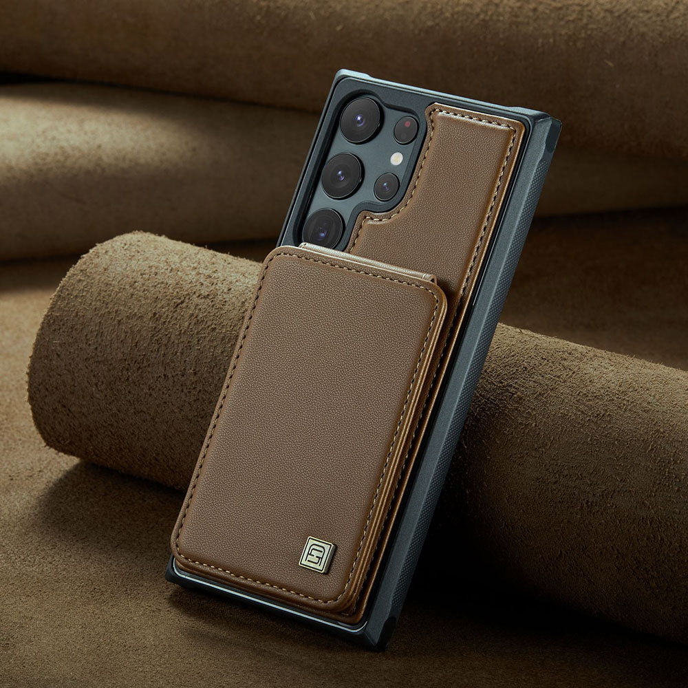 High Quality Leather Kickstand Wallet Samsung Phone Case