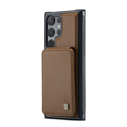 High Quality Leather Kickstand Wallet Samsung Phone Case