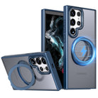 Magnetic Bracket Anti-fall Phone Case For Samsung Galaxy S23 S22 Ultra Plus Support MagSafe Wireless Charging - mycasety2023 Mycasety