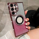 Magnetic Magsafe Rhinestones Bling Glitter Protective Samsung Case - {{ shop_name}} varyfun