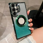 Magnetic Magsafe Rhinestones Bling Glitter Protective Samsung Case - {{ shop_name}} varyfun