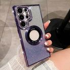 Magnetic Magsafe Rhinestones Bling Glitter Protective Samsung Case - {{ shop_name}} varyfun