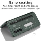 Magnetic Stand Holder Pen Slot Hard Protective Case For Samsung Z Fold 3 5G - {{ shop_name}} varyfun