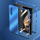 2022 Samsung Galaxy Z Fold 3 Magnetic Brushed Metal Anti-fall Protective Cover - {{ shop_name}} varyfun