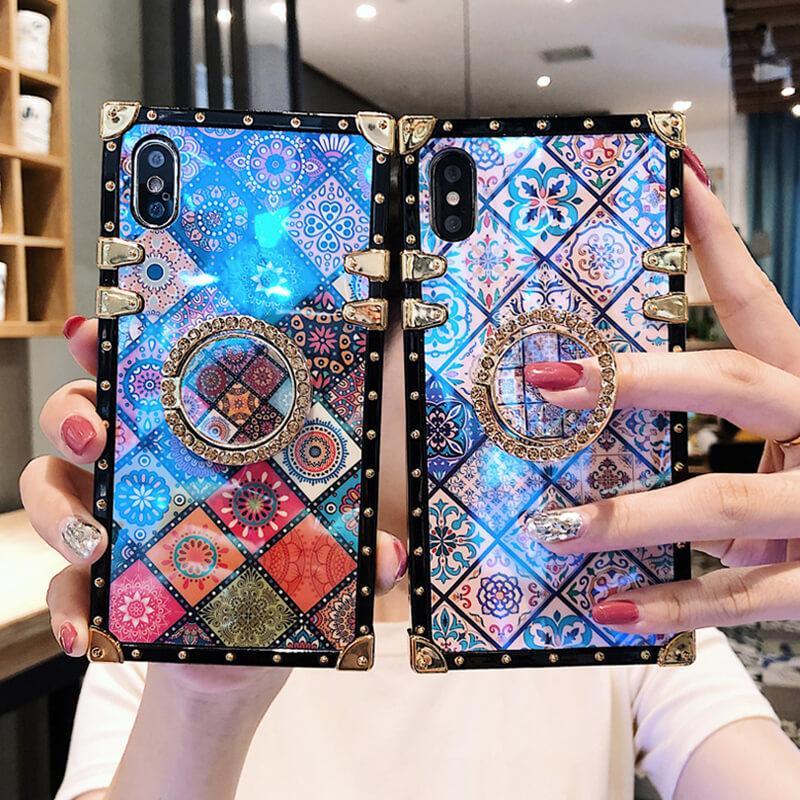High Quality Bohemian Lanyard Ring Phone Case For Huawei and Xiaomi - {{ shop_name}} varyfun