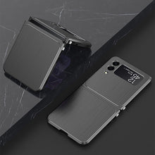 Load image into Gallery viewer, Samsung Galaxy Z Flip 3 Magnetic Brushed Metal Anti-fall Protective Cover - {{ shop_name}} varyfun
